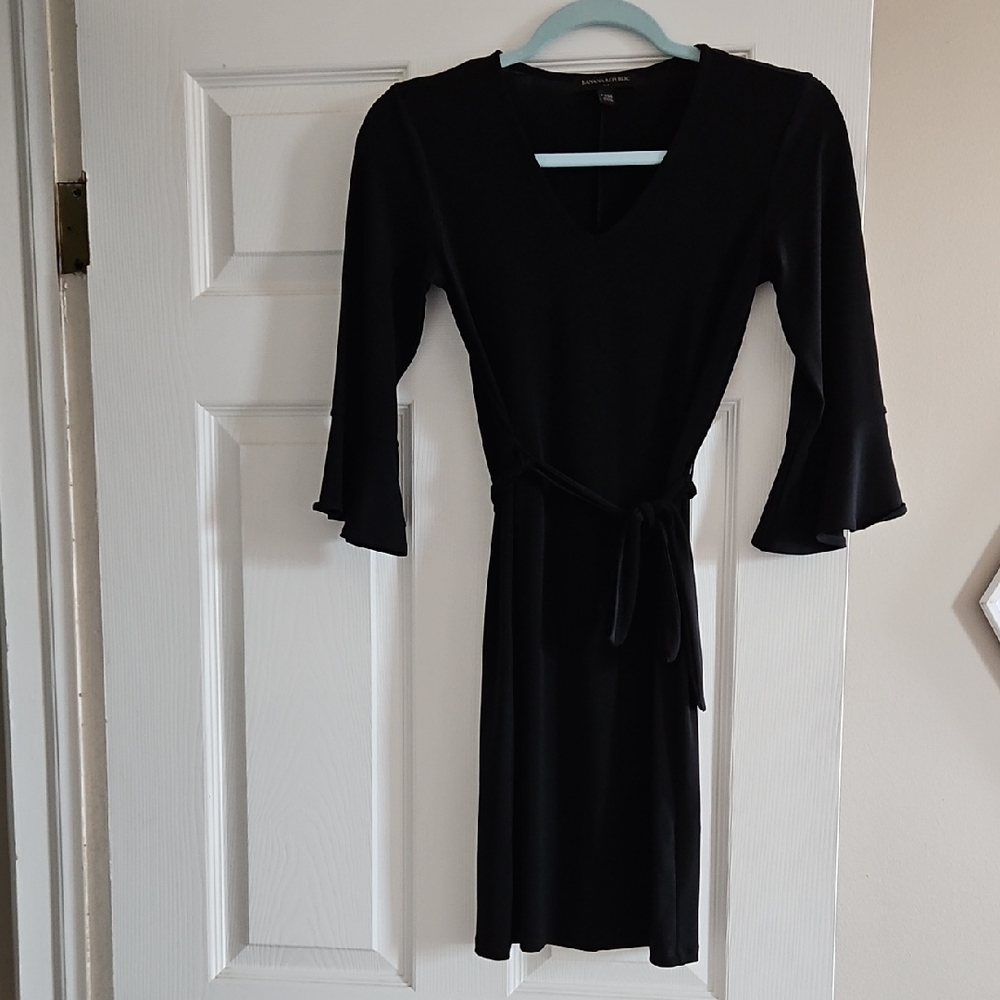 XXSP Banana Republic Black 3/4 Sleeve Dress
